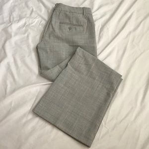 Express Light Gray Editor Dress Pants